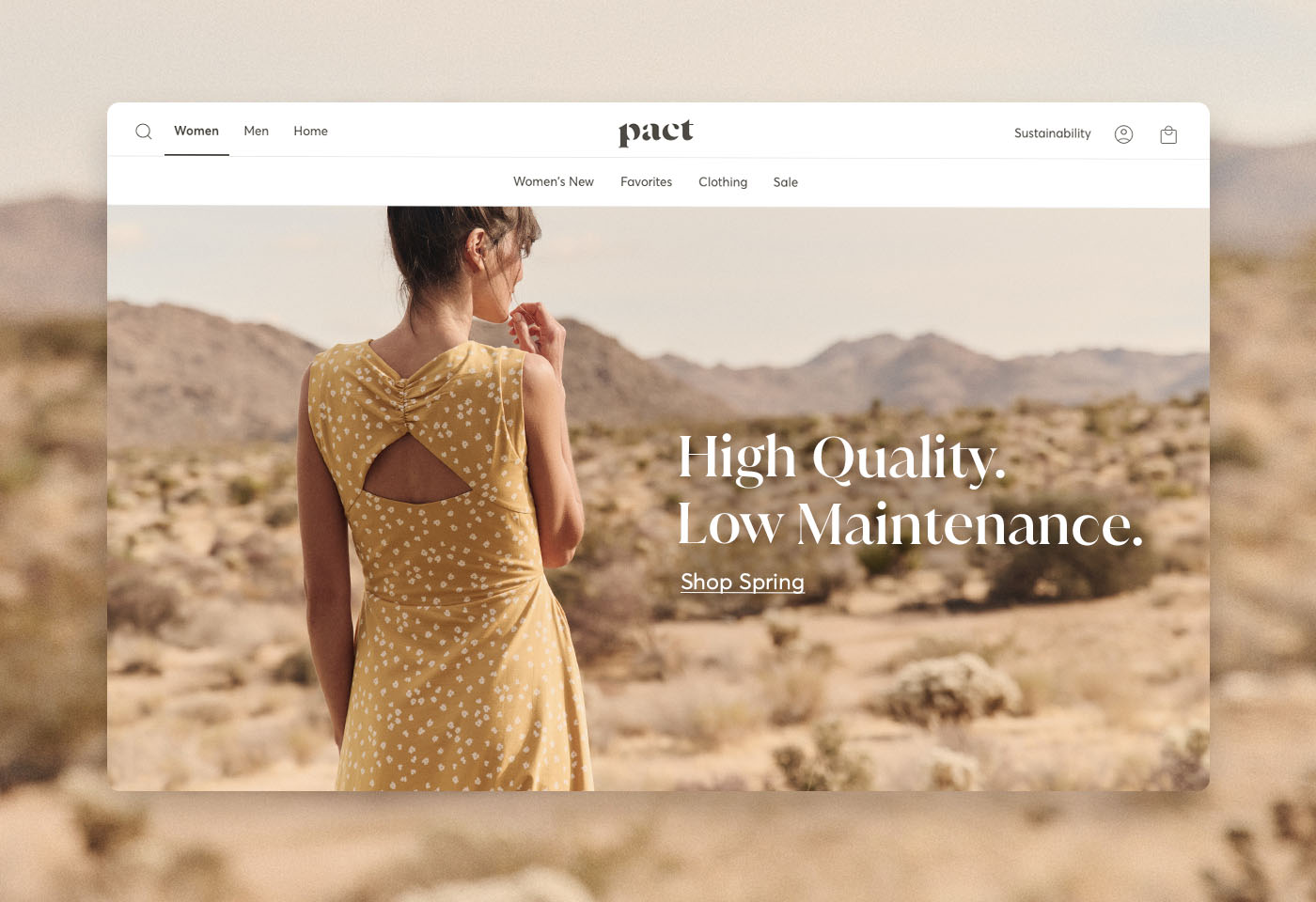 E-commerce UI/UX